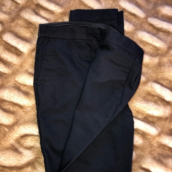 Zara Basics Collection Black Work Trouser Pants XS - Picture 4 of 6